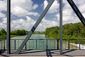 Iron Bridge Over River Isonzo