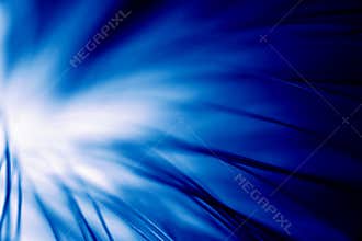 Fiber optic blue background