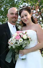 Wedding Couple Smile