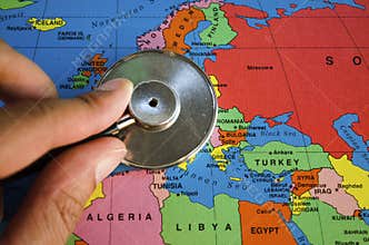 Stethoscope on Europe