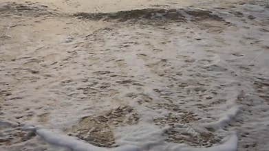 Beach with sea wave