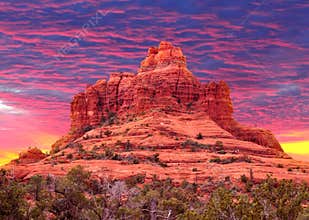 Bell Rock in Sedona, Arizona USA