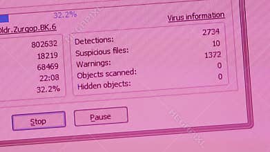 Computer under attack