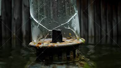 Why This Broken Oil Lamp Is Sinking So Fast