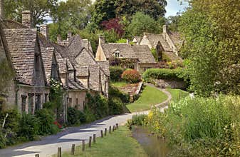Pretty Cotswold cottages