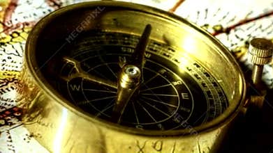 Compass old map A