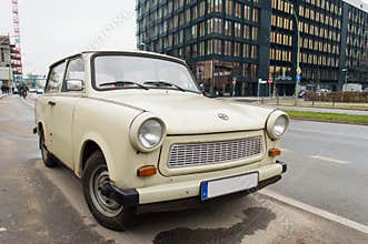 Old trabant car