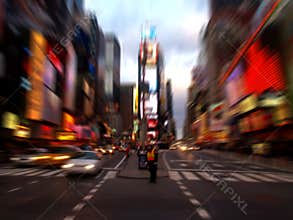 Times Square in New York City