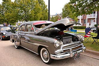 1951 Chevrolet Styleline Deluxe at Annual Kenosha Car Show