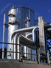 Power plant storage tank