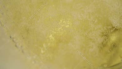 Abstract champagne with bubbles