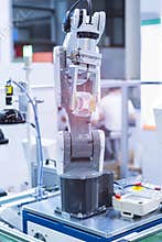 Robotic and Automation system control application on automate robot arm