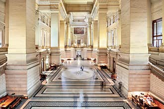 The Palace of Justice of Brussels, Belgium