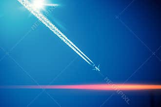 Symbol for flight business during crisis