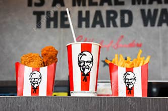 Logo KFC Fast Food Restaurant Kentucky Fried Chicken KFC