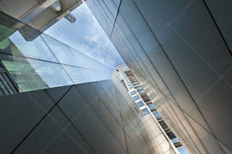 Abstract modern architecture