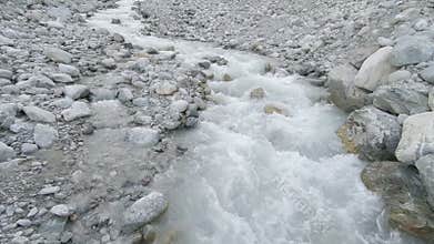 Glacial Stream - Slow Motion
