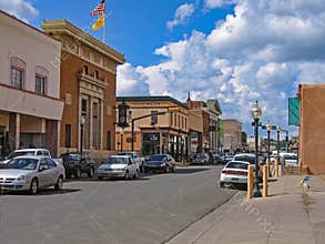 Bullard Street in Silver City, New Mexico: a charming and interesting old western town