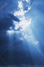 Sky sun sunburst