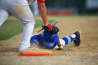 Baseball Pick-Off at First Base