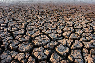 Parched land