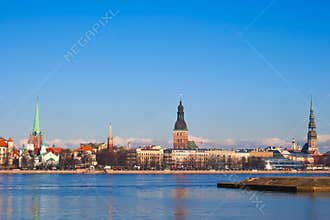 View of Old Riga, Latvia