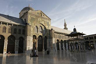 Umayyad mosque in Damascus