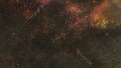 Abstract shifting nature cave moving landscape digital illustration seamless video