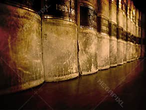 Law Books on Shelf