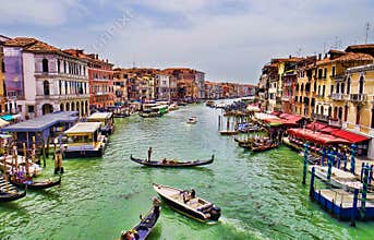 Grand Canal before sunset