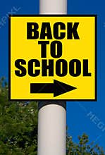 Back To School Sign