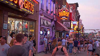 The Second Fiddle Honky Tonk Bar at Nashville Broadway - Nashville, United States - June 16, 2019