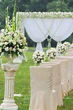 Wedding reception overview