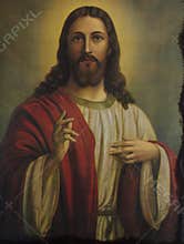 Jesus Christ Orthodox  Byzantine Icon, Athens