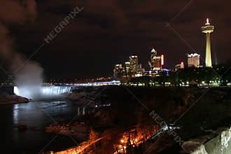 Niagara Falls - City Night