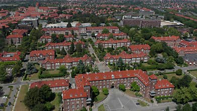 Aerial view of Bispebjerg Hospital