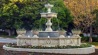 Ashley Priddy memorial fountain, Highland Park, Dallas, Texas