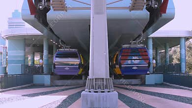 Disney Skyliner Station at Walt Disney World area