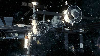 Spacecraft Docking To International Space Station
