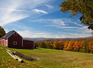 Autumn view in Vermont