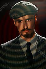 The target man