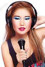 Karaoke girl