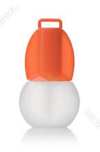 Front view of universal glue plastic bottle