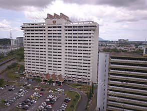 Kuching: The Capital of Sarawak - The Landmark Buildings and Tourist Attraction areas of the City