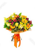 A bunch of flowers