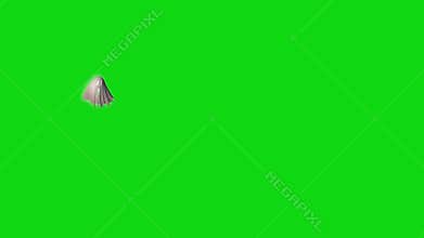 Ghost poltergeist spectre apparition move green screen 3D Rendering Animation