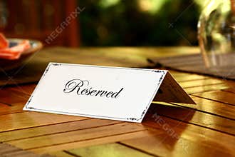 Reservation
