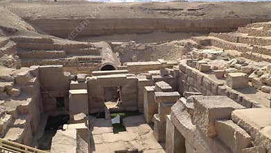 The Osirion or Osireon is an ancient Egyptian temple. It is located at Abydos, to the rear of the temple of Seti I