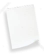 White lined paper(with clipping path)