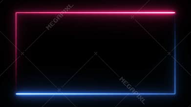 Abstract seamless background blue purple laser show looped animation